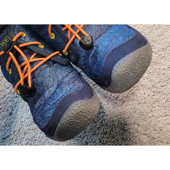 KEEN Howser II Quilted Chukka Boots – Blue/Orange – Youth Size 2 – EUC - Picture 6 of 9